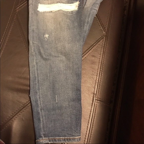 Hudson ripped and repaired skinny jean - Picture 5 of 8